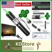 Versatile Rechargeable Green Light Flashlight for All Scenarios - USB Compatible