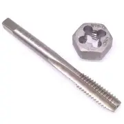 US Stock HSS 5/16-18 Tap & 5/16-18 Hexagon Die Thread Right Hand Set