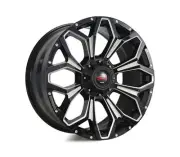 To Suit LDV D90 WHEELS PACKAGE: 20x9.0 Simmons MAX X11 BKWAA and Pirelli Tyres