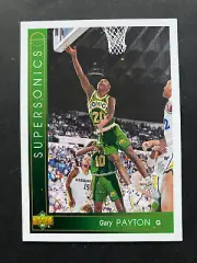 UPPER DECK 1993, GARY PAYTON, Basketball, #295, Mint, NEW