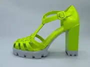 Christian Louboutin MEDUZETTE LUG 100 Platform Fisherman Sandal Heel Shoes $1095