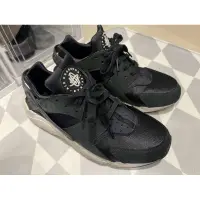 在飛比找蝦皮購物優惠-NIKE AIR HUARACHE 復刻黑白 黑武士 九成新