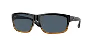 Costa Del Mar Cut Polarized 904705 Men's Sunglasses Brown Size 60
