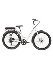 Pedal Comet 3 Disc Electric Hybrid Bike Pearl White