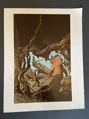 Beyond The Forest Star - Frank Frazetta Poster Print 9x11