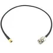 UHF Female SO-239 to SMA Male Antenna RG-58 Patch Cable for Portable Radios