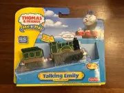 Thomas Train Take N Play Die cast Talking EMILY and Tender W/ Light NIB