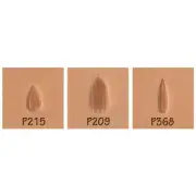 Pear Shader Lined P215 P209 P368 3-Piece Leather Stamp Set