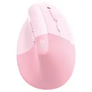 Fantech W195R Go Comfy Bluetooth Wireless Vertical Mouse Pink