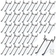 Pegboard Double Arm Peg Straight Hook Garage Storage Wall Organizer Pegboard ...