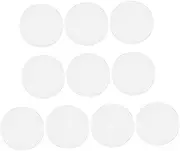 Yardenfun 10pcs Optical Lens for DIY Handheld Magnifying for Science Experiments Reading and Insect Observation Classroom Optics Kits