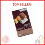 HERSHEY'S NUGGETS Assorted Chocolate Candy Party Pack, 31.5 oz