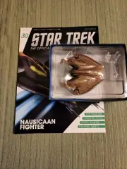 Star Trek Nausicaan Fighter Ship & Magazine #30 Eaglemoss