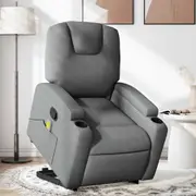 Stand up Recliner Chair Living Room Office Armchair Single Sofa Fabric vidaXL