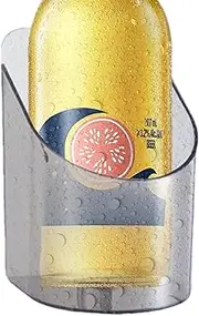 Bvizyelck Beverage Soda Can Organizer Dispenser | Thickened Bottle Display Holder - No Drilling Required High Strength Storage for Keys Sticky Notes Toothpaste