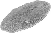 ABOOFAN Hands Back Scrubber Mat Suction Cup Shower Foot Massager Cushion for Easy Cleaning and Relaxation Bath Shower Wear Material Non Slip Design