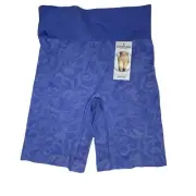 Jockey Life Cool Touch Slip Short Blue Seam Free Microfiber Prevent Chafing