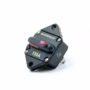Lumision Waterproof DC Circuit Breaker Panel Mount Resettable 12-48VDC 150A