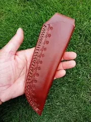 Custom Leather Sheath for Fixed Blade Knife X470