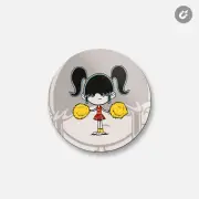The Loud House Cartoon Lucy | 4'' X 4'' Round Decorative Magnet