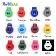 13pcs Ball Cord Lock End Stops Round Toggle Stopper for Sport Cloth Bag