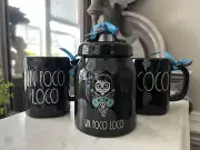 Rae Dunn COCO Pixar Canister Mug Remember Me UN POCO LOCO Disney Day Of The Dead