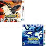 Pokemon Alpha Sapphire + Ultra Sun 3DS Brand New Game Bundle Special [RPG]