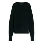 [Lemaire] Lemaire Ribbed Wool Crewneck Sweatshirt M BLACK