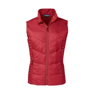 德國[SCHOFFEL]Zipin Vest Valgrance L /女款保暖排汗快乾咖啡紗背心《長毛象休閒旅遊名店》