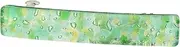 [Glass Of Venice] Murano Glass Venetian Reflections Hair Clip - Green Silver