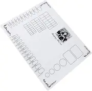 ELAYARD Nails Silicone Mat for Nail Art Stamping and Coloring Sticker Guide Flexible Table Cover for Manicure Pattern e