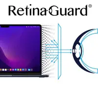 在飛比找momo購物網優惠-【RetinaGuard 視網盾】MacBook Air 1