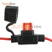 Waterproof Power Socket Mini Blade Type In Line Fuse Holders With 10A Fuse