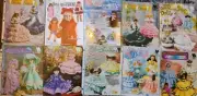 10) Fashion Doll Crochet Patterns Annie's Attic, Dress-Up, Birthday Belles, More