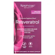 Reserveage Beauty, Resveratrol, 60 Veggie Capsules