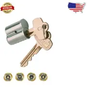 6-Pin IC Core Lock Cylinder with Key Set - Ideal for Commercial Spaces