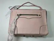 NWT Rebecca Minkoff Regan Leather Crossbody Bag (Baby Pink) - Original Packaging
