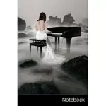 NOTEBOOK: PIANOFORTE SPIELERIN, PIANOFORTE, SPOSA, MARE TACCUINO / AGENDA / QUADERNO DELLE ANNOTAZIONI / DIARIO / LIBRO DI SCRIT