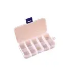 10 Compartments Plastic Box Case For Jewelry Bead Craft Storage Container C7J3