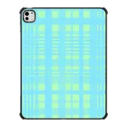 iPad Pro 13-inch (M4) iPad Impact Case Blue Gingham