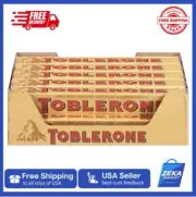 Toblerone Swiss Milk Chocolate with Honey & Almond Nougat, Christmas Chocolate