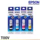 EPSON C13T00V100~C13T00V400 原廠填充墨水(ㄧ組4色)