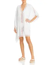 Tommy Bahama Lace Trim Tunic Swim Cover-Up - Exclusive