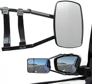 Mirror Extensions for Towing, Towing Mirror, Adjustable Truck Extension Mirror, Wide Angle Viewing Switch Accessories, 360 Degree Rotation for Trailers, Motorhomes, Trucks