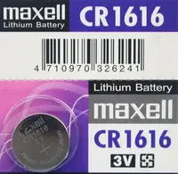 在飛比找樂天市場購物網優惠-maxell CR1616 鈕扣型鋰電池 3V/一排5顆入(