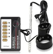 Electric Shock Stainless Steel Penis Plug with Multi Beads Smooth Insert Toys Urethral Dilators Thrusting Toys Masturbation Rod Bladder Stimulation for Men