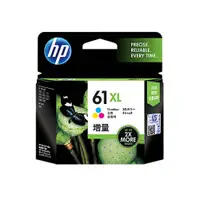 在飛比找松果購物優惠-HP 61XL CH564WA 原廠高容量彩色墨水匣 (4.