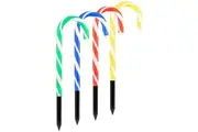 Candy Cane LED Light Set 4 Multicolour