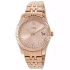 New Fossil Scarlette Mini Quartz Crystal Rose Gold Dial Ladies Watch ES4898