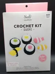 Needle Creations Crochet Kit “Sushi” Art Crochet Hook Included Intermediate